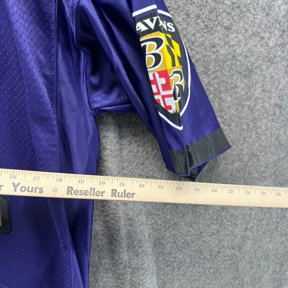 Ray Lewis Baltimore Ravens Jersey Men Medium Purple Authentic Reebok Football - Picture 3 of 11